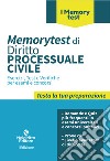 Memorytest di diritto processuale civile libro