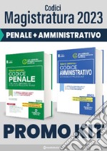 Kit codici magistratura 2023. Codice penale+Codice amministrativo libro