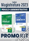 Kit codici magistratura 2023. Codice penale+Codice amministrativo libro