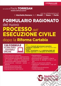 Formulario ragionato del nuovo processo dell'esecuzione civile dopo la riforma Cartabia libro
