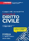 Compendio di diritto civile 2023-2024 libro di Chiné Giuseppe Zoppini Andrea