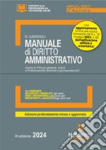 Manuale breve di diritto amministrativo 2024. Nuova ediz. libro