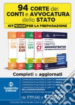 94 Corte dei Conti kit Minor: Compendio di Diritto Commerciale-Compendio Unione Europea-Compendio di Diritto Costituzionale-Compendio di Diritto Civile-Compendio di Diritto Amministrativo. Nuova ediz. libro