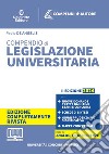 Compendio di legislazione universitaria 2024 libro di De Angelis Paolo