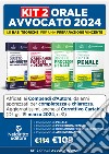 Speciale Orale Avvocato kit 4 compendi (Amministrativo, Ordinamento forense + Procedura penale + Penale) libro