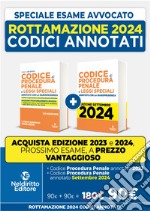 Rottamazione: Codice di procedura penale annotato con la giurisprudenza 2023-2024. Esame Avvocato 2023-2024 + Codice di procedura penale annotato con la giurisprudenza 2023-2024. Esame Avvocato 2024-2025 libro