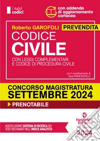 Codice civile con leggi complementari e codice di procedura civile