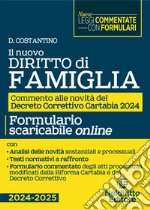 Nuovo diritto di famiglia aggiornato al decreto correttivo Cartabia libro