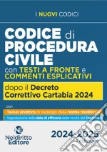 Codice di procedura civile con testi a fronte e commenti esplicativi aggiornato al decreto correttivo Cartabia libro