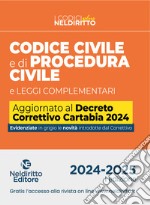 Codice civile e procedura civile plus aggiornato al decreto correttivo Cartabia libro