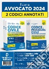 Kit Codice civile + Procedura civile annotato con la giurisprudenza per l'esame di avvocato 2024 libro di Garofoli Roberto Battelli Ettore Iannone Maria