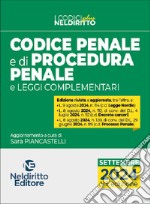 Codice penale e di procedura penale 2024. Aggiornato alla Legge Nordio. Nuova ediz. libro