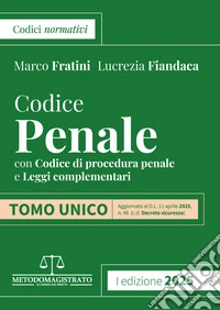 Codice di diritto penale 2025. Aggiornato al D.L. Sicurezza libro