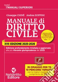 Manuale Superiore di Diritto Civile 2025-2026 per il concorso in Magistratura libro