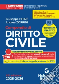 Compendio superiore di Diritto Civile 2025-2026 per il concorso in magistratura e per i concorsi superiori libro