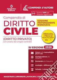 Compendio di diritto civile 2026 libro