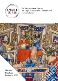 Specula Iuris. An international journal on legal history and comparative jurisprudence (2023). Ediz. multilingue. Vol. 2/3 libro