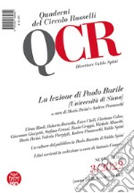 QCR. Quaderni del Circolo Rosselli (2022). Vol. 3: La lezione di Paolo Barile (Università di Siena) libro