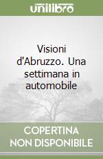 Visioni d'Abruzzo. Una settimana in automobile libro