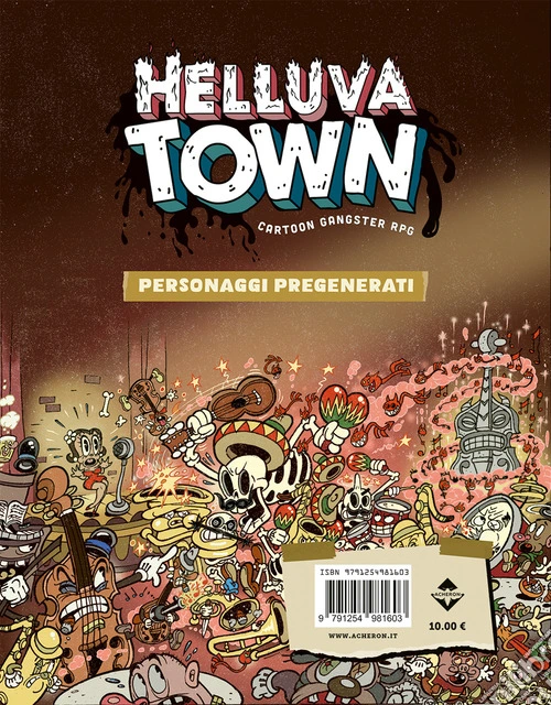Helluva Town. Personaggi pregenerati