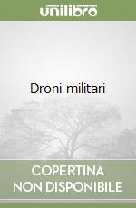 Droni militari libro