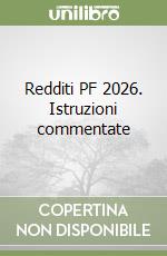 Redditi PF 2026. Istruzioni commentate