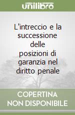 L'intreccio e la successione delle posizioni di garanzia nel diritto penale libro