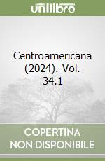 Centroamericana (2024). Vol. 34.1 libro