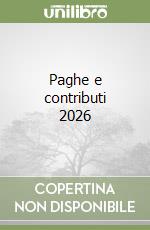 Paghe e contributi 2026