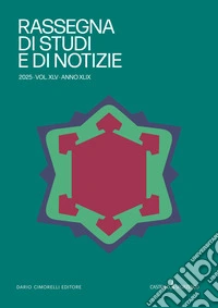 Rassegna di studi e di notizie 2025 libro