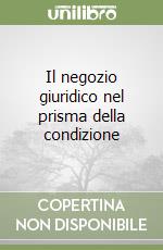 Il negozio giuridico nel prisma della condizione libro