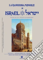 La rassegna mensile di Israel. Vol. 88 libro