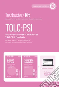 Testbusters. TOLC-PSI. Preparazione al test di ammissione TOLC-PSI - Psicologia. Kit advanced. Con Simulatore Testbusters libro