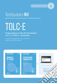 Testbusters Kit TOLC-E. Nuova ediz. Con Simulatore Testbusters libro