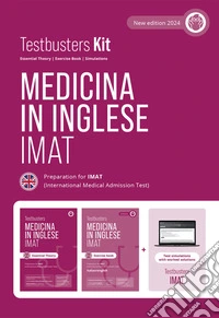 Testbusters Kit Test di Medicina in Inglese IMAT libro