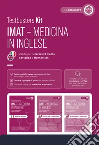 Testbusters IMAT. Test di medicina in inglese. Kit. Con simulatore e app libro