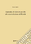 Appendice di ulteriori postille alla mia traduzione dell'Eneide libro di Verdiani Paolo