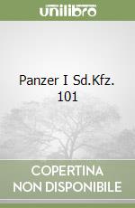 Panzer I Sd.Kfz. 101 libro