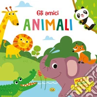 Gli amici animali. Puzzle poster. Ediz. a colori libro