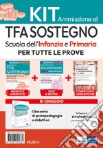 Kit di base specializzazione sostegno didattico scuola infanzia e primaria. Eserciziari + manuale + Software + Glossario. Con software di simulazione libro