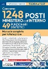 Concorso RIPAM. 49 Funzionari statistici Ministero dell'interno (concorso per complessivi 1248 posti vari profili). Manuale completo per tutte le prove. Con espansione online. Con software di simulazione libro