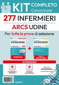 Kit completo 277 infermieri ARCS Udine. Con software di simulazione. Con video-corso libro