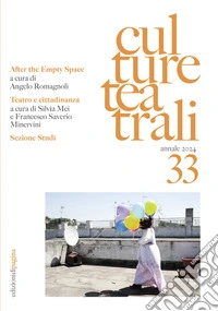 Culture teatrali (2024). Vol. 33 libro
