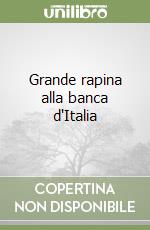 Grande rapina alla banca d'Italia libro