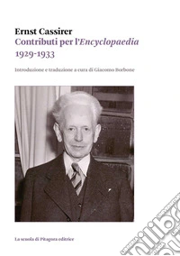 Contributi per l'«encyclopaedia» (1929-1933) libro