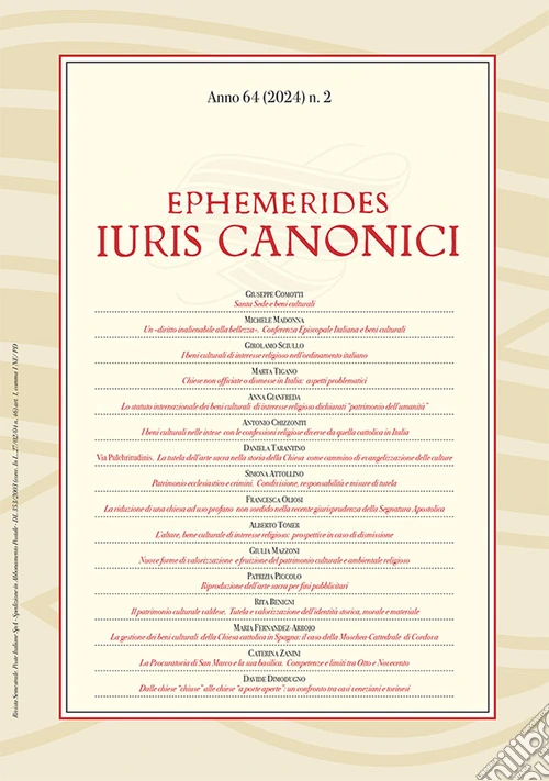 Ephemerides Iuris canonici (2024). Vol. 2