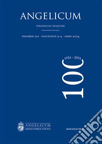 Angelicum (2024). Vol. 3-4 libro