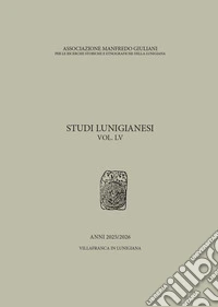 Studi lunigianesi. Vol. 55 libro