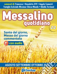 Messalino quotidiano (2026). Vol. 22: Agosto-Settembre-Ottobre libro