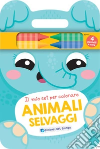 Animali selvaggi. Il mio set per colorare. Ediz. a colori. Con 4 pastelli a cera libro